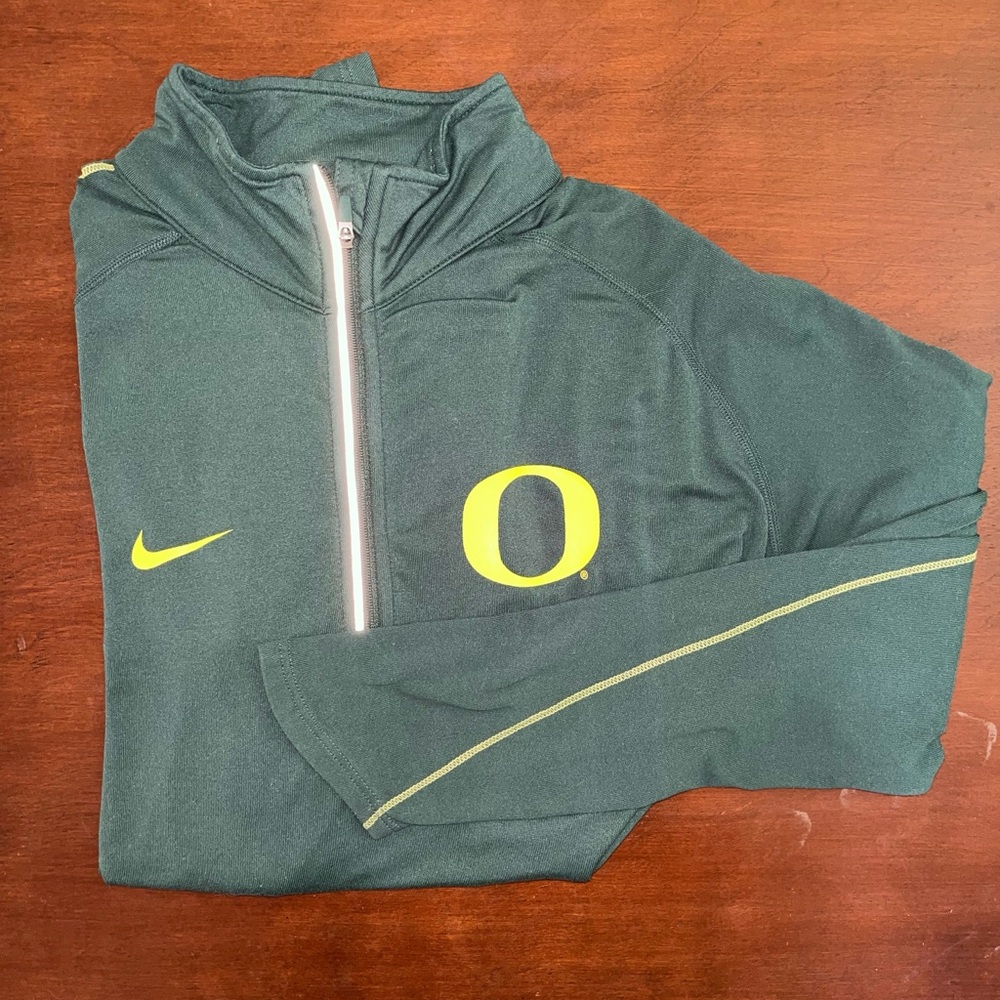 University of Oregon Nike Dri-fit quarter-zip